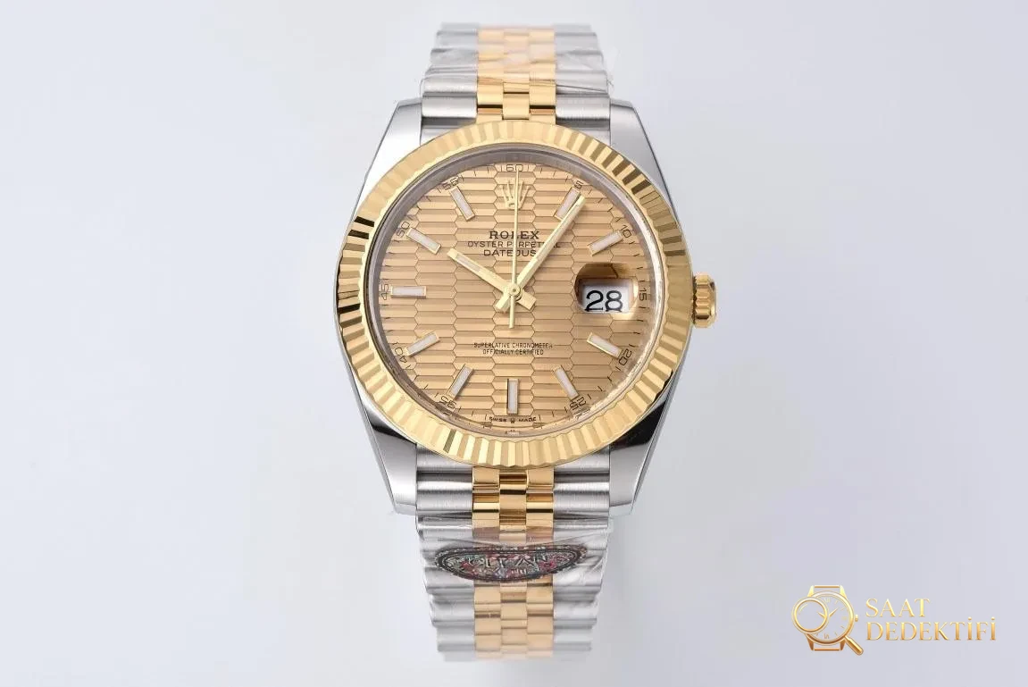 [CLEAN Factory 2025 öne çıkan öneri]Rolex 126334 Datejust kol saati, üstün işçilikle klasiği yeniden yorumluyor! - Kadran Işık Kırılmaları ve Yüzey Dokusu