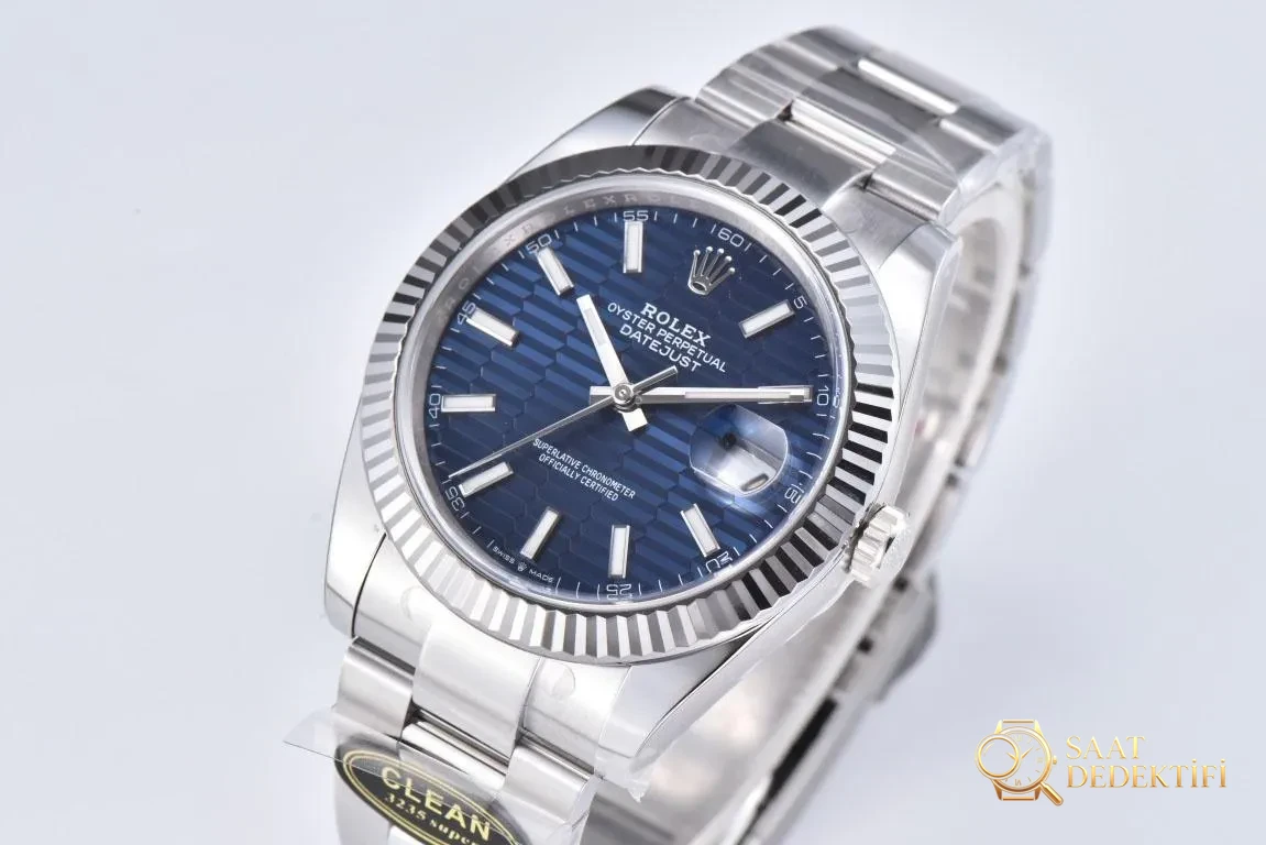 [CLEAN Factory 2025 öne çıkan öneri]Rolex 126334 Datejust kol saati, üstün işçilikle klasiği yeniden yorumluyor! - Kurma Kolu Yivleri ve Tutuş Dokusu
