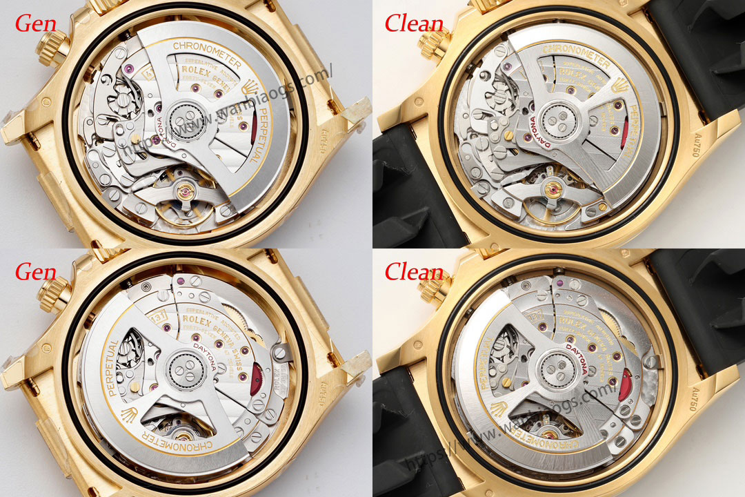 [Clean Factory 2025 Yılın Çalışması | Rolex Daytona 4131 mekanizma «Victoria Beckham modeli» gerçek-replika karşılaştırması nihai analizi] — 103. fotoğraf