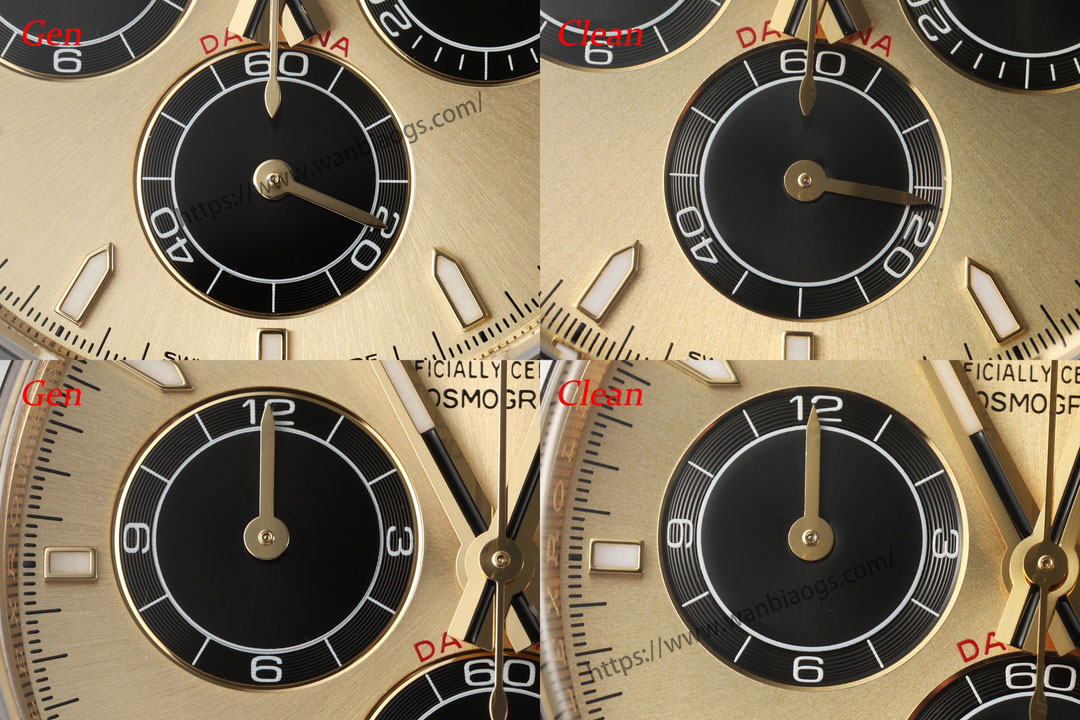 [Clean Factory 2025 Yılın Çalışması | Rolex Daytona 4131 mekanizma «Victoria Beckham modeli» gerçek-replika karşılaştırması nihai analizi] — 105. fotoğraf