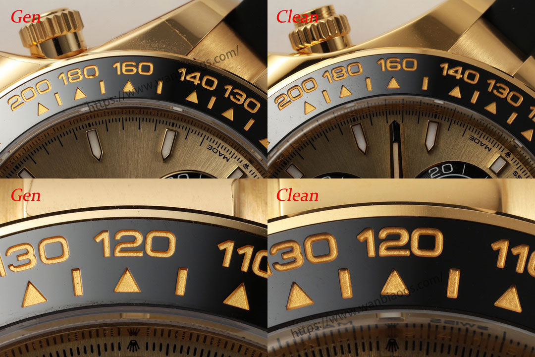 [Clean Factory 2025 Yılın Çalışması | Rolex Daytona 4131 mekanizma «Victoria Beckham modeli» gerçek-replika karşılaştırması nihai analizi] — 107. fotoğraf