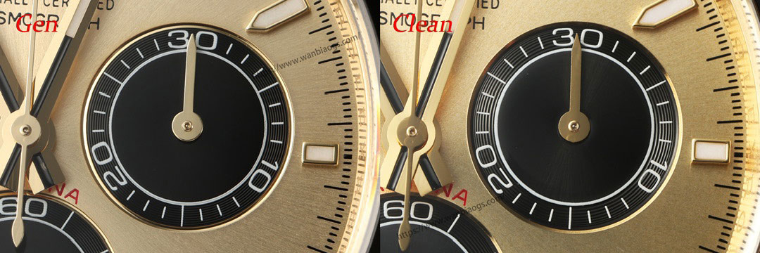 [Clean Factory 2025 Yılın Çalışması | Rolex Daytona 4131 mekanizma «Victoria Beckham modeli» gerçek-replika karşılaştırması nihai analizi] — 111. fotoğraf