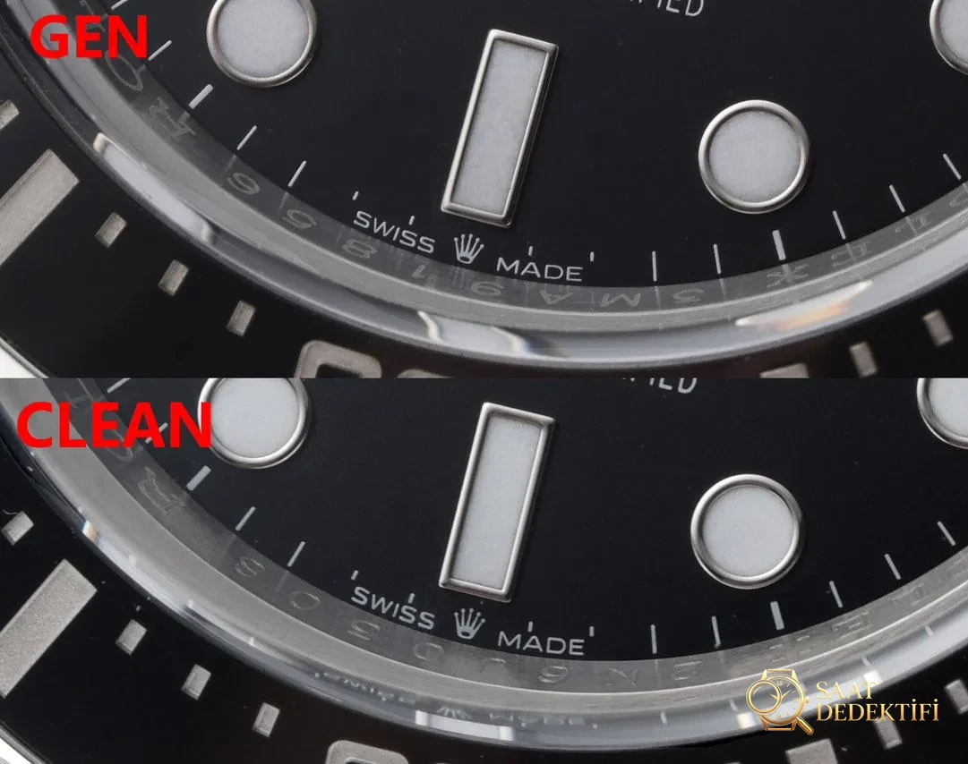 [Clean Factory 2025 Yılın Çalışması | Rolex Daytona 4131 mekanizma «Victoria Beckham modeli» gerçek-replika karşılaştırması nihai analizi] - Fosfor ve Super-LumiNova Gece Görünümü