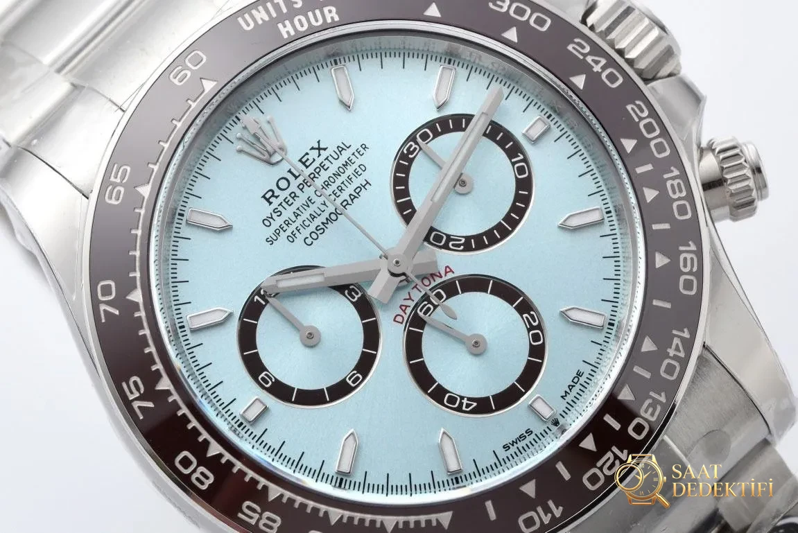 [Clean Factory 2025 Yılın Çalışması | Rolex Daytona 4131 mekanizma «Victoria Beckham modeli» gerçek-replika karşılaştırması nihai analizi] - Toka İçi Gravürler ve Lazer Kodları