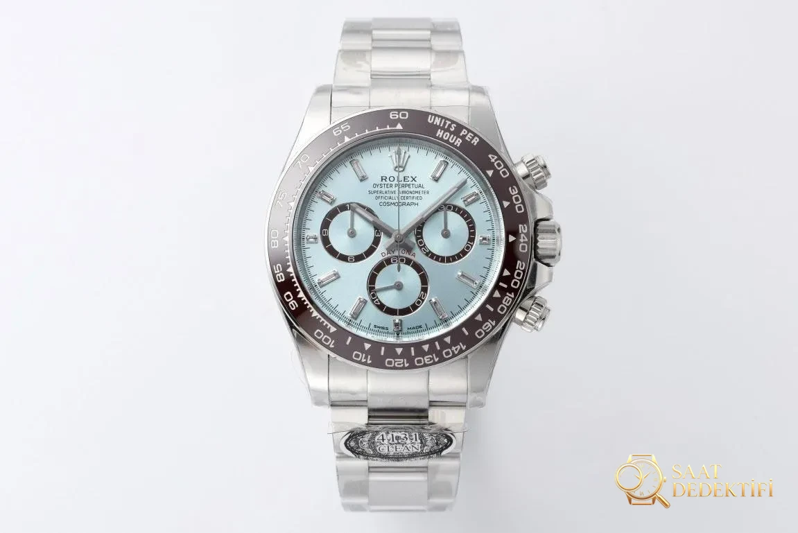 [Clean Factory 2025 Yılın Çalışması | Rolex Daytona 4131 mekanizma «Victoria Beckham modeli» gerçek-replika karşılaştırması nihai analizi] - Bezel İçi Rehaut Gravürü ve Hizalaması