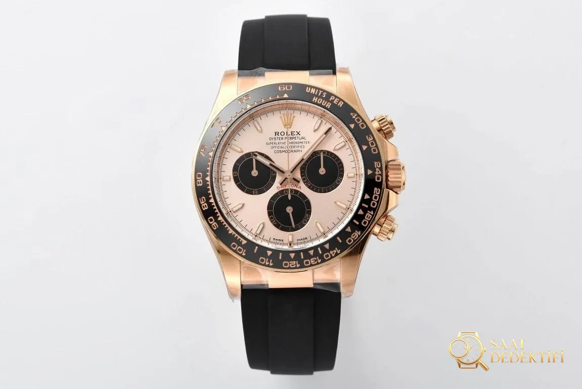 [Clean Factory 2025 Yılın Çalışması | Rolex Daytona 4131 mekanizma «Victoria Beckham modeli» gerçek-replika karşılaştırması nihai analizi] - Kasa Yan Yüzey Fırçalama İşçiliği