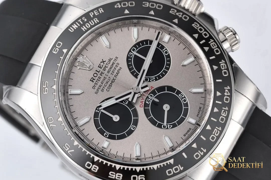 [Clean Factory 2025 Yılın Çalışması | Rolex Daytona 4131 mekanizma «Victoria Beckham modeli» gerçek-replika karşılaştırması nihai analizi] - Arka Kapak Gravür ve Seri Numarası