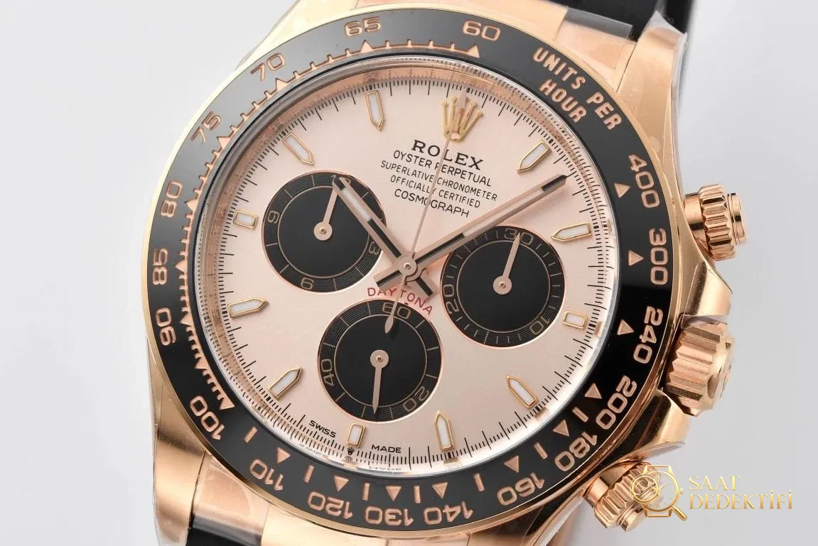[Clean Factory 2025 Yılın Çalışması | Rolex Daytona 4131 mekanizma «Victoria Beckham modeli» gerçek-replika karşılaştırması nihai analizi] - Kordon Dokusu ve Dikiş Detayları