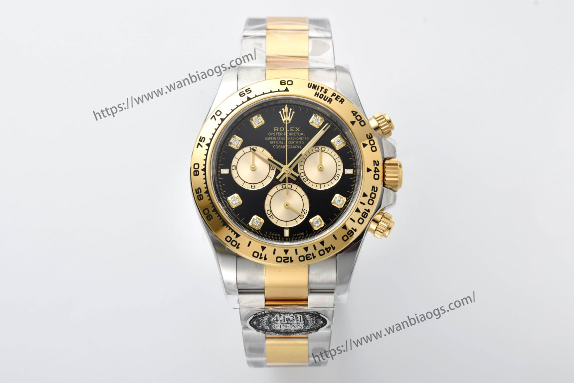 [Clean Factory 2025 Yılın Çalışması | Rolex Daytona 4131 mekanizma «Victoria Beckham modeli» gerçek-replika karşılaştırması nihai analizi] — 228. fotoğraf