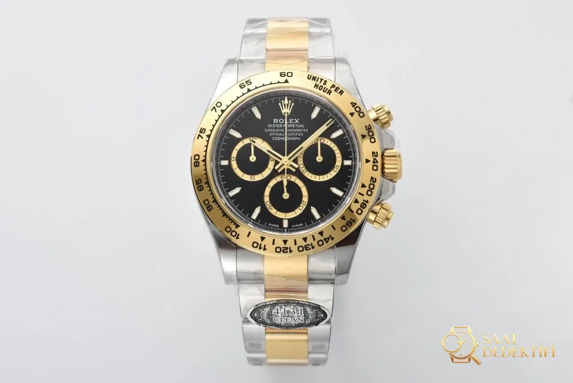 [Clean Factory 2025 Yılın Çalışması | Rolex Daytona 4131 mekanizma «Victoria Beckham modeli» gerçek-replika karşılaştırması nihai analizi] - Kasa Köşe Kesimleri ve Pah Kırma Hatları