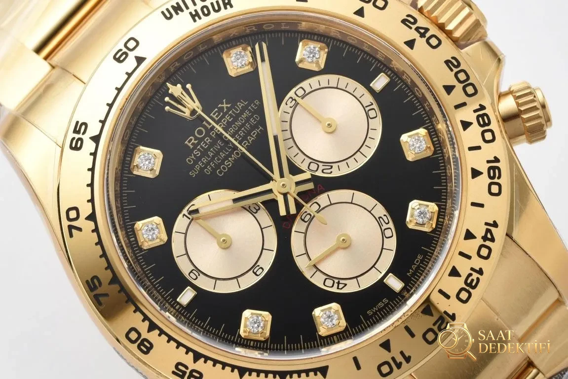 [Clean Factory 2025 Yılın Çalışması | Rolex Daytona 4131 mekanizma «Victoria Beckham modeli» gerçek-replika karşılaştırması nihai analizi] - Bezel Tıklama Hissi ve Numara Dolguları