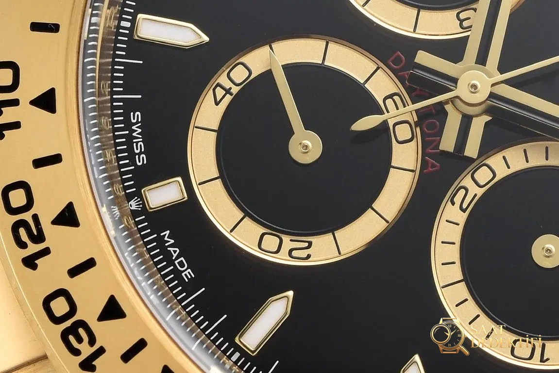 [Clean Factory 2025 Yılın Çalışması | Rolex Daytona 4131 mekanizma «Victoria Beckham modeli» gerçek-replika karşılaştırması nihai analizi] - Kadran Güneş Işını (Sunburst) Efekti