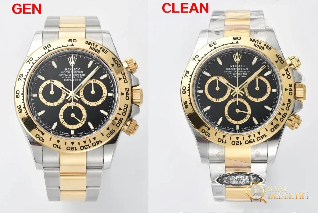 [Clean Factory 2025 Yılın Çalışması | Rolex Daytona 4131 mekanizma «Victoria Beckham modeli» gerçek-replika karşılaştırması nihai analizi] - Balans Çarkı ve Zemberek Aksamı