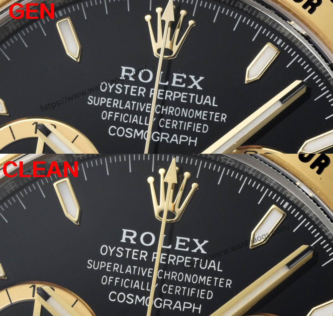 [Clean Factory 2025 Yılın Çalışması | Rolex Daytona 4131 mekanizma «Victoria Beckham modeli» gerçek-replika karşılaştırması nihai analizi] — 331. fotoğraf