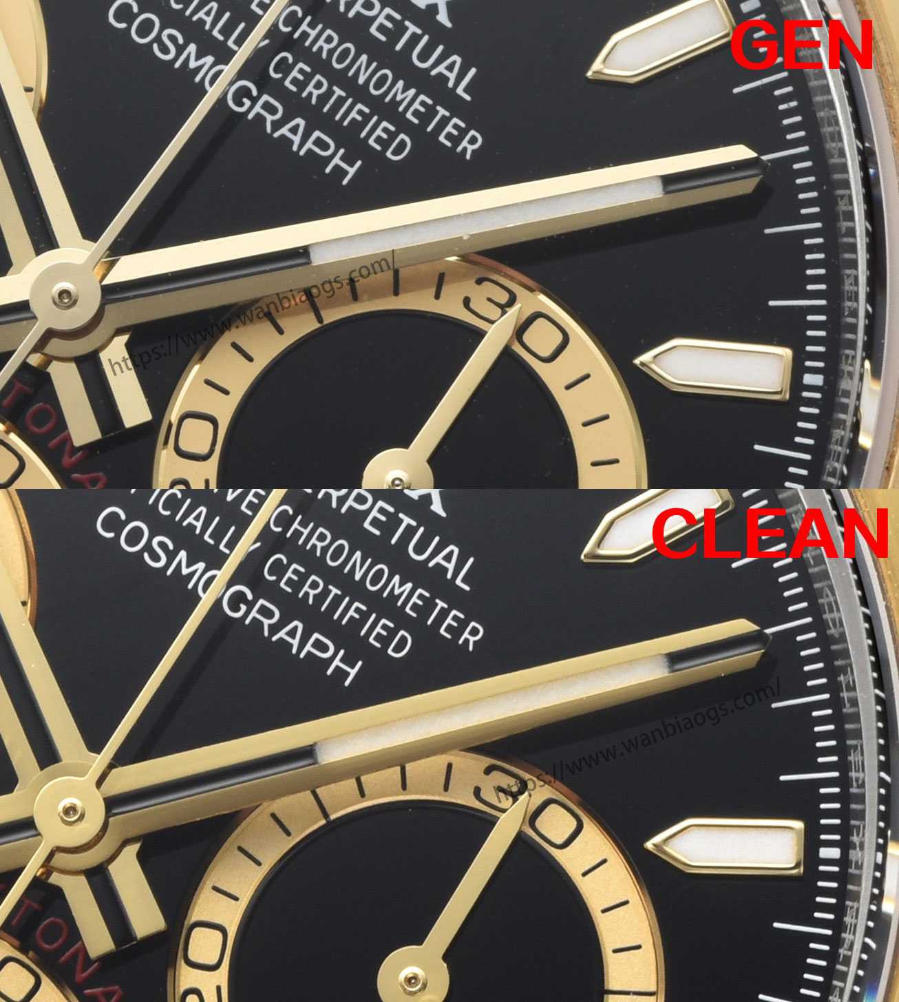 [Clean Factory 2025 Yılın Çalışması | Rolex Daytona 4131 mekanizma «Victoria Beckham modeli» gerçek-replika karşılaştırması nihai analizi] — 333. fotoğraf