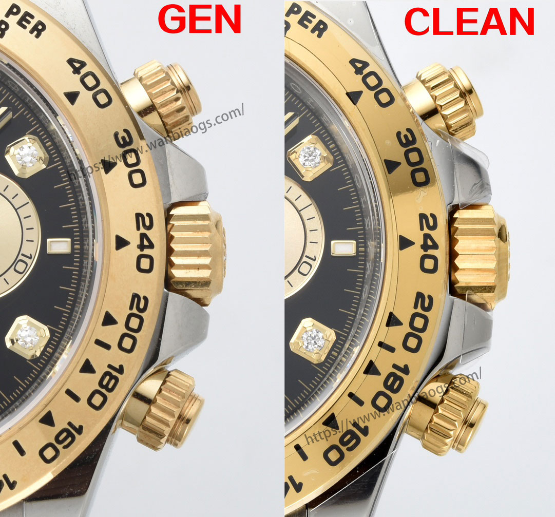 [Clean Factory 2025 Yılın Çalışması | Rolex Daytona 4131 mekanizma «Victoria Beckham modeli» gerçek-replika karşılaştırması nihai analizi] — 338. fotoğraf
