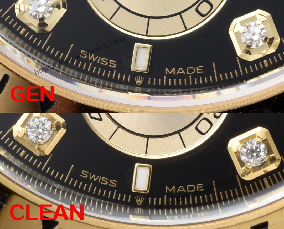 [Clean Factory 2025 Yılın Çalışması | Rolex Daytona 4131 mekanizma «Victoria Beckham modeli» gerçek-replika karşılaştırması nihai analizi] — 339. fotoğraf