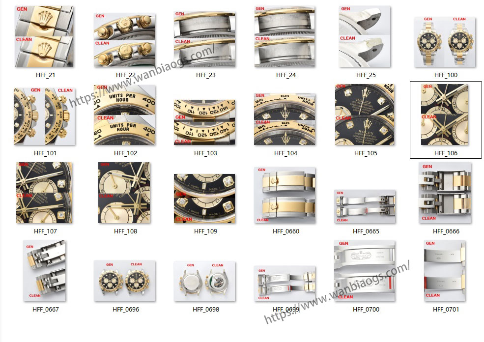 [Clean Factory 2025 Yılın Çalışması | Rolex Daytona 4131 mekanizma «Victoria Beckham modeli» gerçek-replika karşılaştırması nihai analizi] — 342. fotoğraf
