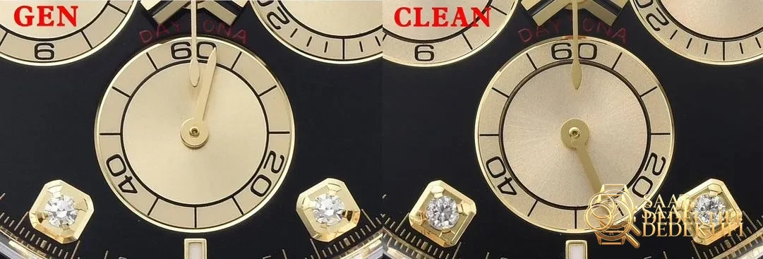 [Clean Factory 2025 Yılın Çalışması | Rolex Daytona 4131 mekanizma «Victoria Beckham modeli» gerçek-replika karşılaştırması nihai analizi] - Çelik Bilezik Esneme ve Tolerans Testi