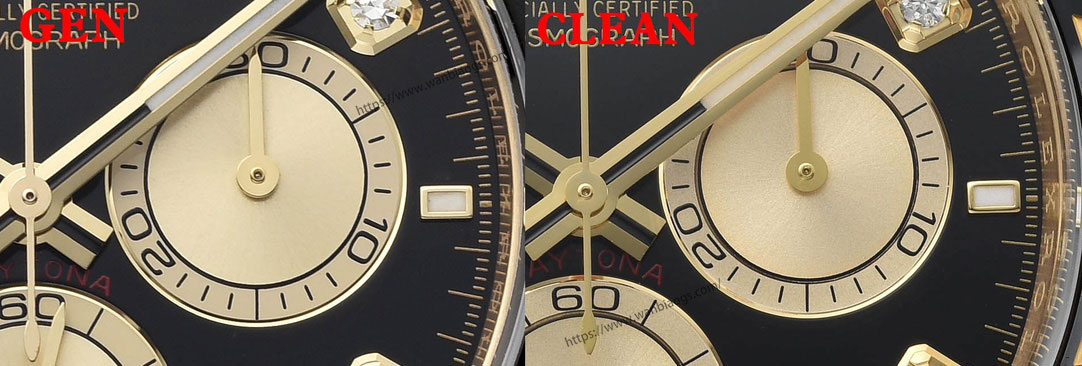 [Clean Factory 2025 Yılın Çalışması | Rolex Daytona 4131 mekanizma «Victoria Beckham modeli» gerçek-replika karşılaştırması nihai analizi] — 347. fotoğraf