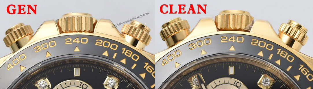 [Clean Factory 2025 Yılın Çalışması | Rolex Daytona 4131 mekanizma «Victoria Beckham modeli» gerçek-replika karşılaştırması nihai analizi] — 349. fotoğraf
