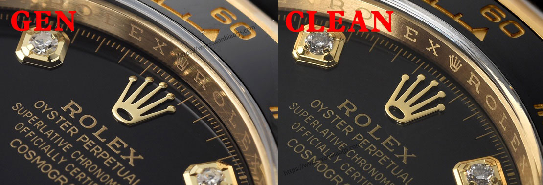[Clean Factory 2025 Yılın Çalışması | Rolex Daytona 4131 mekanizma «Victoria Beckham modeli» gerçek-replika karşılaştırması nihai analizi] — 351. fotoğraf