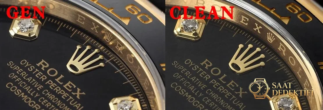 [Clean Factory 2025 Yılın Çalışması | Rolex Daytona 4131 mekanizma «Victoria Beckham modeli» gerçek-replika karşılaştırması nihai analizi] - Ön Görünüm ve Kasa Tasarımı