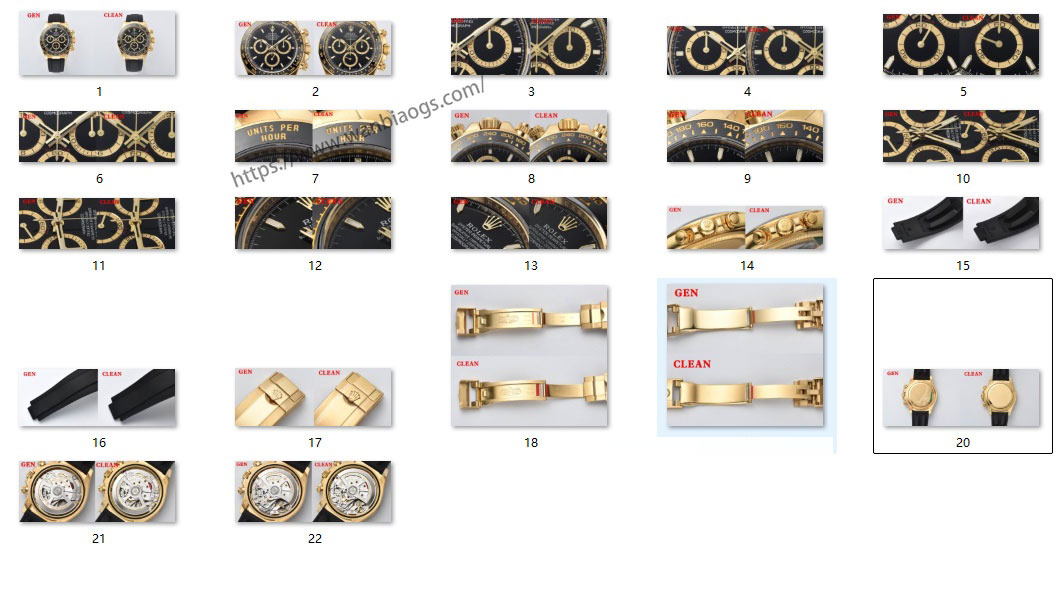 [Clean Factory 2025 Yılın Çalışması | Rolex Daytona 4131 mekanizma «Victoria Beckham modeli» gerçek-replika karşılaştırması nihai analizi] — 352. fotoğraf