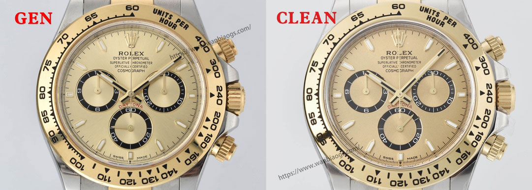 [Clean Factory 2025 Yılın Çalışması | Rolex Daytona 4131 mekanizma «Victoria Beckham modeli» gerçek-replika karşılaştırması nihai analizi] — 354. fotoğraf