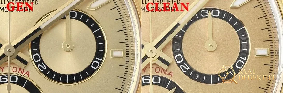 [Clean Factory 2025 Yılın Çalışması | Rolex Daytona 4131 mekanizma «Victoria Beckham modeli» gerçek-replika karşılaştırması nihai analizi] - Bilezik, Toka ve Klips Mekanizması