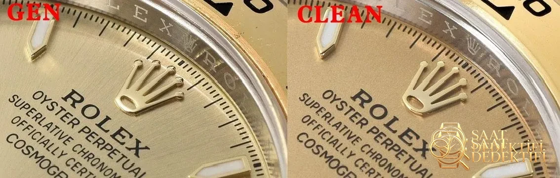 [Clean Factory 2025 Yılın Çalışması | Rolex Daytona 4131 mekanizma «Victoria Beckham modeli» gerçek-replika karşılaştırması nihai analizi] - Fosfor ve Super-LumiNova Gece Görünümü