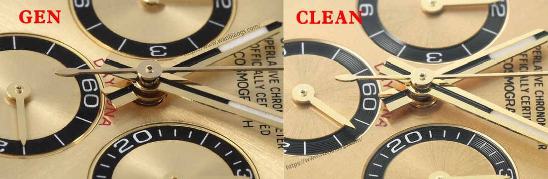 [Clean Factory 2025 Yılın Çalışması | Rolex Daytona 4131 mekanizma «Victoria Beckham modeli» gerçek-replika karşılaştırması nihai analizi] — 362. fotoğraf