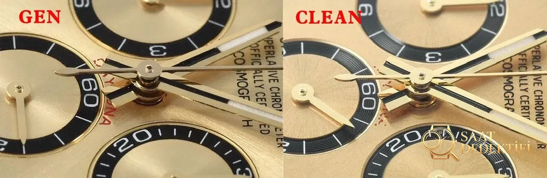 [Clean Factory 2025 Yılın Çalışması | Rolex Daytona 4131 mekanizma «Victoria Beckham modeli» gerçek-replika karşılaştırması nihai analizi] - Bilek Üzerinde Duruş ve Ergonomi