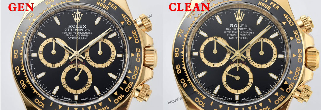 [Clean Factory 2025 Yılın Çalışması | Rolex Daytona 4131 mekanizma «Victoria Beckham modeli» gerçek-replika karşılaştırması nihai analizi] — 363. fotoğraf
