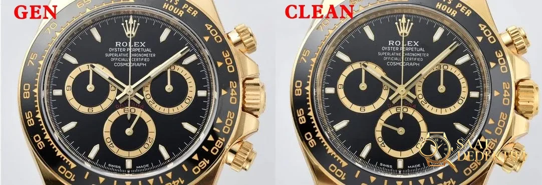 [Clean Factory 2025 Yılın Çalışması | Rolex Daytona 4131 mekanizma «Victoria Beckham modeli» gerçek-replika karşılaştırması nihai analizi] - Tarih Penceresi ve Büyüteç Netliği