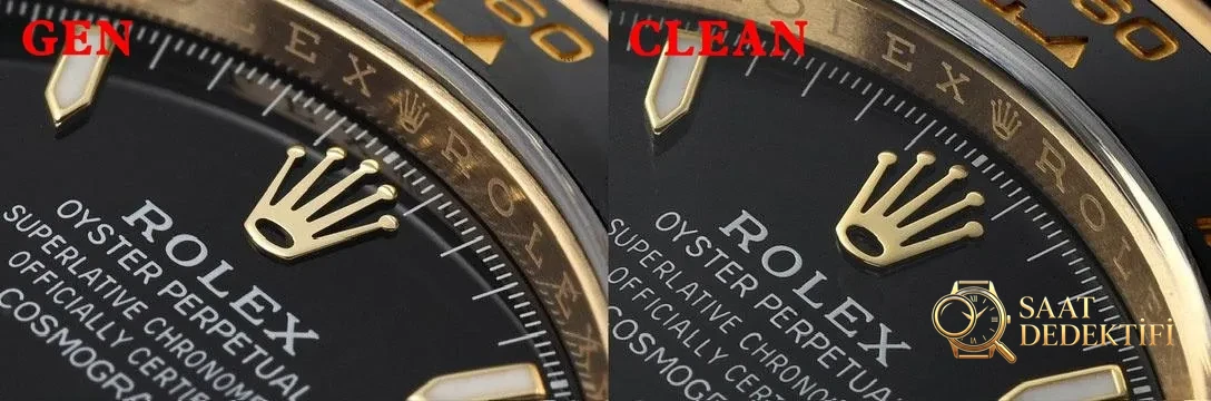 [Clean Factory 2025 Yılın Çalışması | Rolex Daytona 4131 mekanizma «Victoria Beckham modeli» gerçek-replika karşılaştırması nihai analizi] - Bezel Tıklama Hissi ve Numara Dolguları