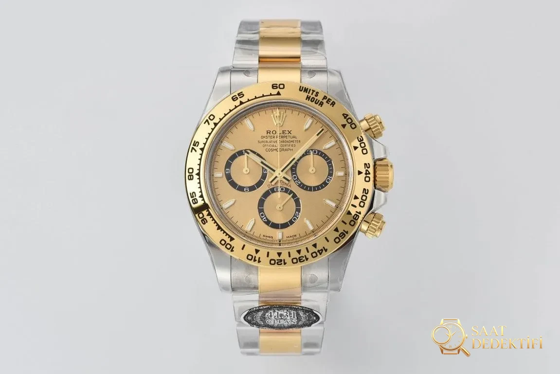[Clean Factory 2025 Yılın Çalışması | Rolex Daytona 4131 mekanizma «Victoria Beckham modeli» gerçek-replika karşılaştırması nihai analizi] - Kasa Ağırlık ve Denge Orantısı