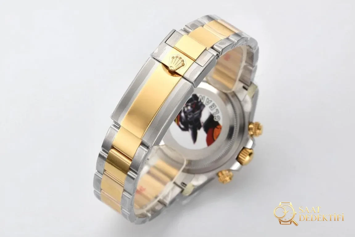 [Clean Factory 2025 Yılın Çalışması | Rolex Daytona 4131 mekanizma «Victoria Beckham modeli» gerçek-replika karşılaştırması nihai analizi] - Kurma Kolu Yivleri ve Tutuş Dokusu