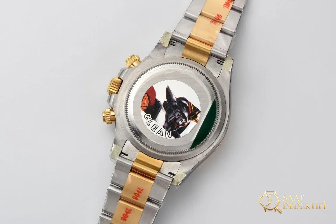 [Clean Factory 2025 Yılın Çalışması | Rolex Daytona 4131 mekanizma «Victoria Beckham modeli» gerçek-replika karşılaştırması nihai analizi] - Kasa Köşe Kesimleri ve Pah Kırma Hatları