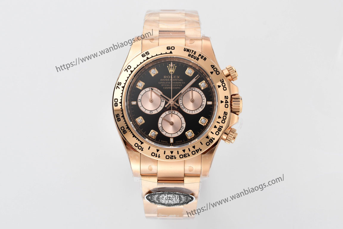 [Clean Factory 2025 Yılın Çalışması | Rolex Daytona 4131 mekanizma «Victoria Beckham modeli» gerçek-replika karşılaştırması nihai analizi] — 389. fotoğraf