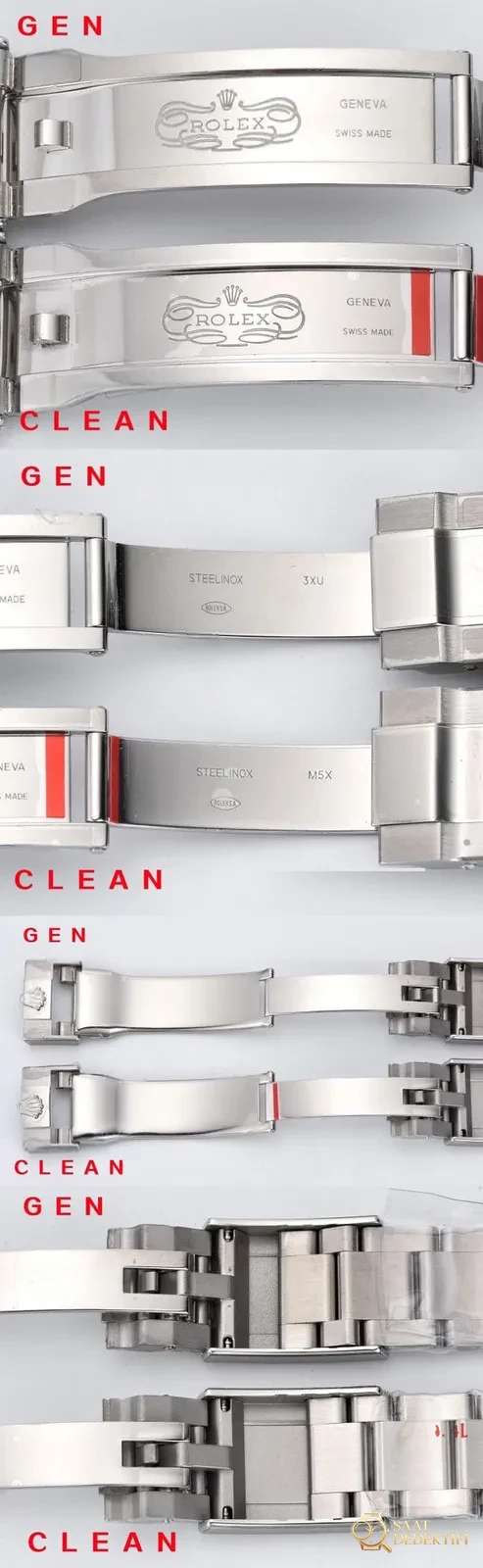 [Clean Factory 2025 Yılın Çalışması | Rolex Daytona 4131 mekanizma «Victoria Beckham modeli» gerçek-replika karşılaştırması nihai analizi] - Klips Yaylı Kilit Emniyeti