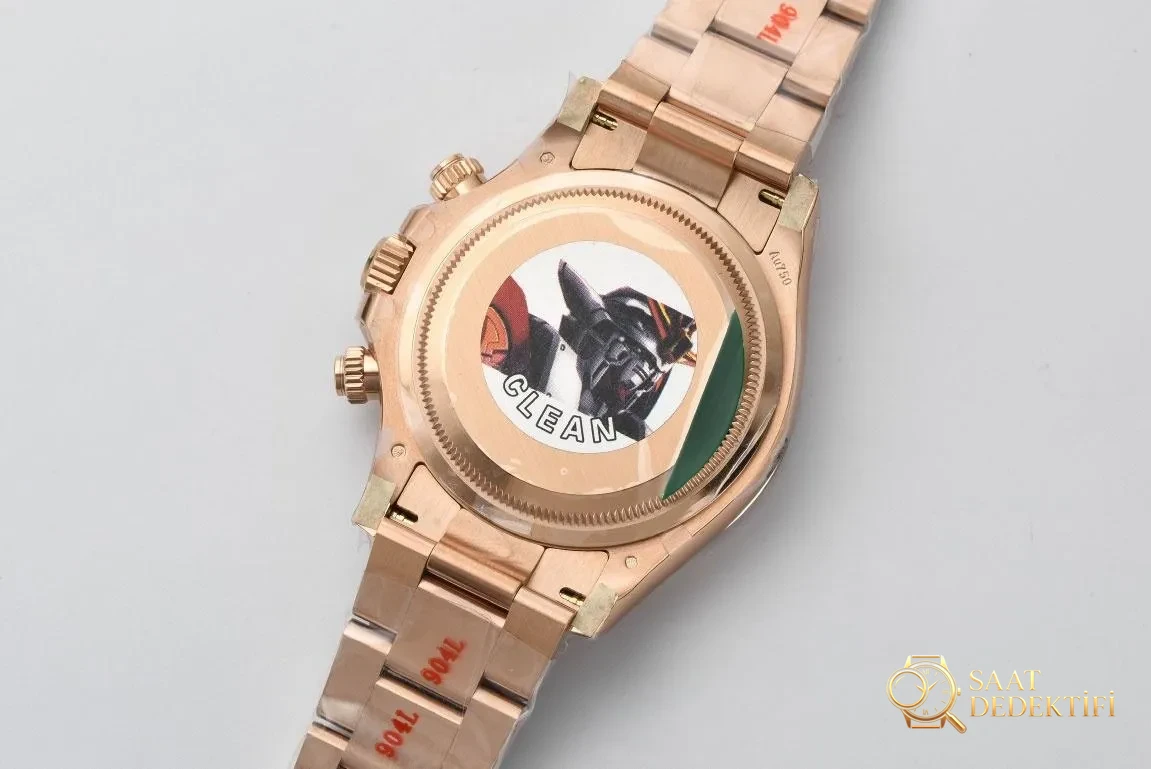 [Clean Factory 2025 Yılın Çalışması | Rolex Daytona 4131 mekanizma «Victoria Beckham modeli» gerçek-replika karşılaştırması nihai analizi] - Kurma Kolu Dişli Hissiyatı ve Kurulum