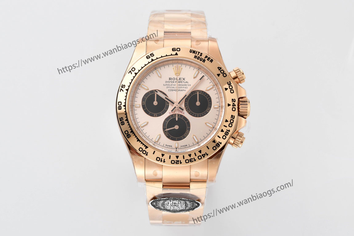 [Clean Factory 2025 Yılın Çalışması | Rolex Daytona 4131 mekanizma «Victoria Beckham modeli» gerçek-replika karşılaştırması nihai analizi] — 407. fotoğraf