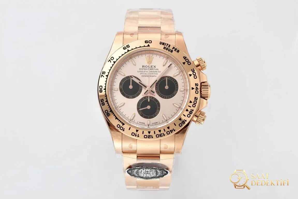 [Clean Factory 2025 Yılın Çalışması | Rolex Daytona 4131 mekanizma «Victoria Beckham modeli» gerçek-replika karşılaştırması nihai analizi] - Kasa Çeliği ve Polisaj Kalitesi