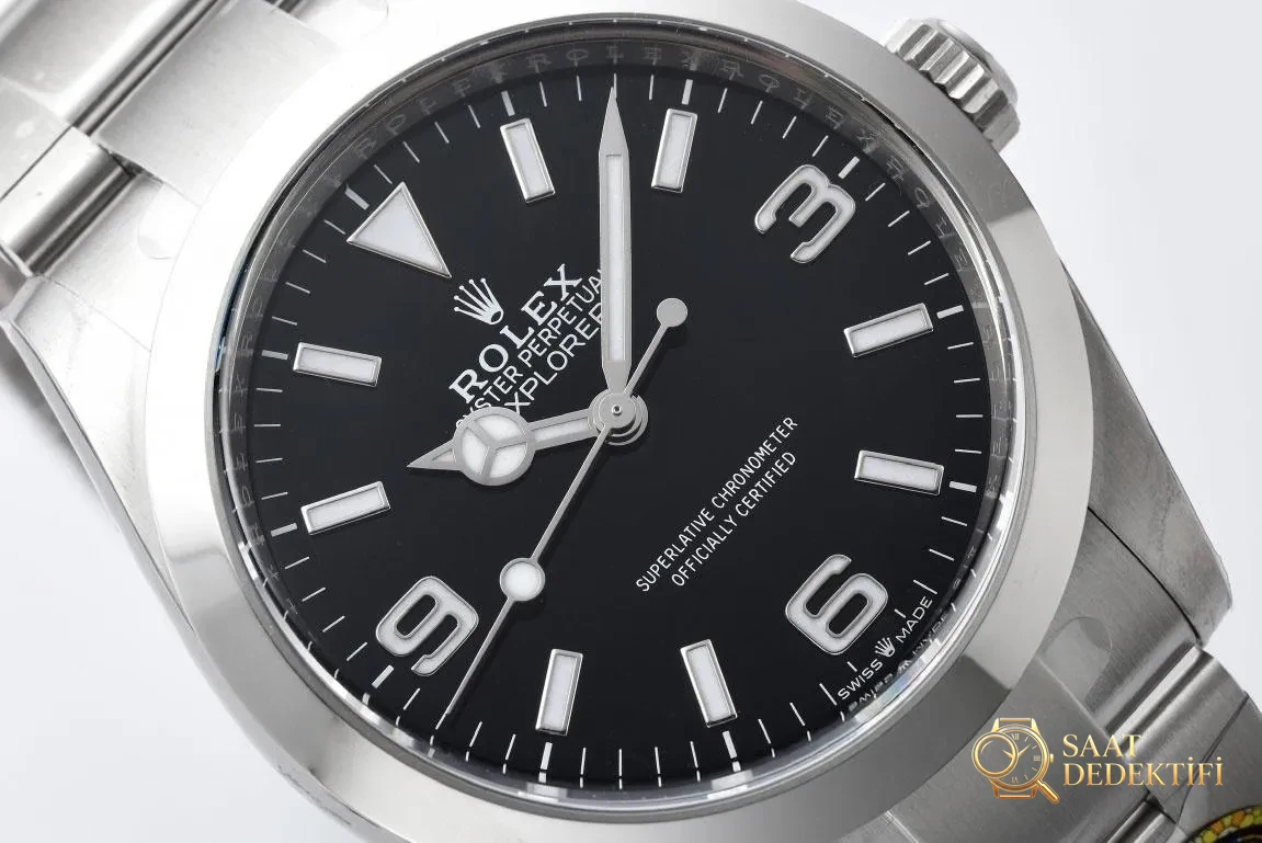 [Clean Factory 2025 Yılın Çalışması | Rolex Daytona 4131 mekanizma «Victoria Beckham modeli» gerçek-replika karşılaştırması nihai analizi] - Saat İndeksleri ve İbre Yüzey Parlaklığı