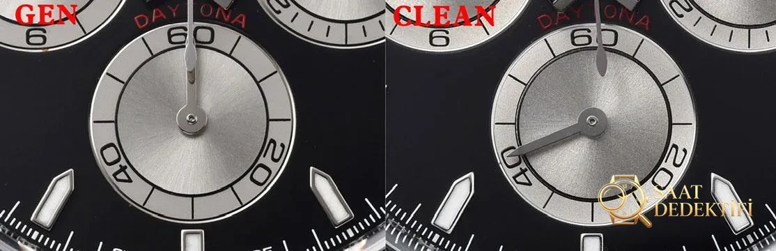[Clean Factory 2025 Yılın Çalışması | Rolex Daytona 4131 mekanizma «Victoria Beckham modeli» gerçek-replika karşılaştırması nihai analizi] - Kordon Bakla Esnekliği ve Pim Yuvaları