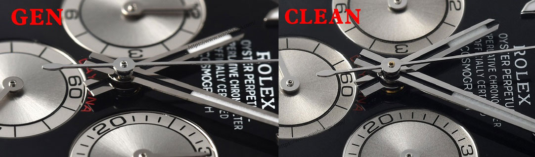 [Clean Factory 2025 Yılın Çalışması | Rolex Daytona 4131 mekanizma «Victoria Beckham modeli» gerçek-replika karşılaştırması nihai analizi] — 439. fotoğraf
