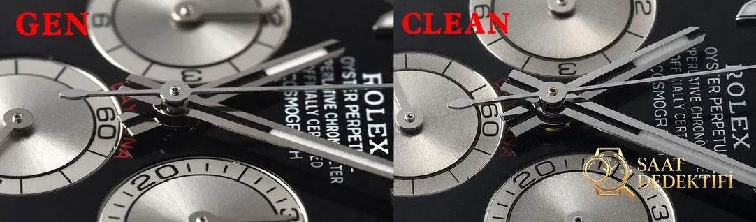[Clean Factory 2025 Yılın Çalışması | Rolex Daytona 4131 mekanizma «Victoria Beckham modeli» gerçek-replika karşılaştırması nihai analizi] - Klips Yaylı Kilit Emniyeti