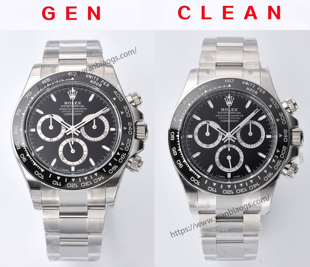 [Clean Factory 2025 Yılın Çalışması | Rolex Daytona 4131 mekanizma «Victoria Beckham modeli» gerçek-replika karşılaştırması nihai analizi] — 44. fotoğraf