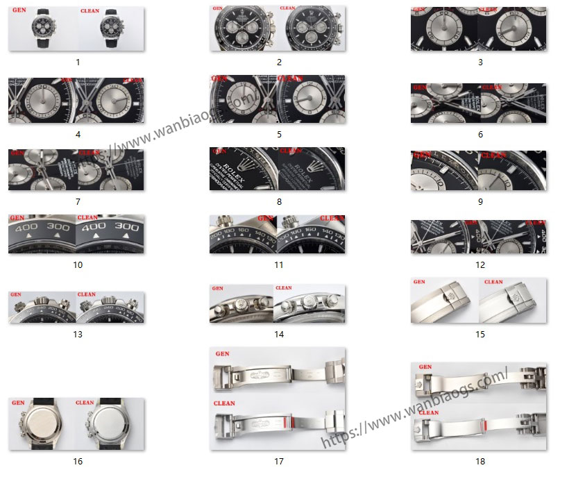 [Clean Factory 2025 Yılın Çalışması | Rolex Daytona 4131 mekanizma «Victoria Beckham modeli» gerçek-replika karşılaştırması nihai analizi] — 440. fotoğraf